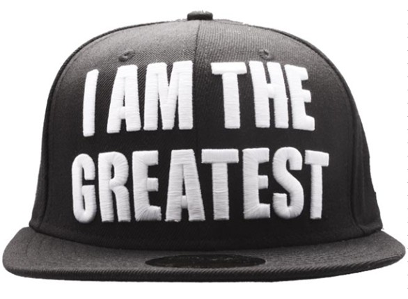 Ali I Am The Greatest Snapback Hat #01